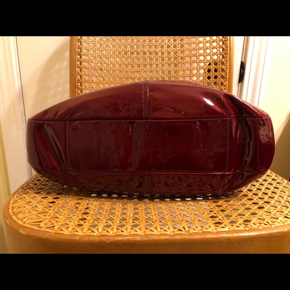 Coach Chelsea ashlyn patent f17861 crimson red bag - Picture 8 of 12